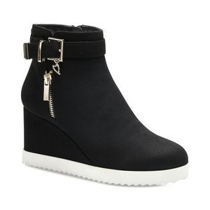 THALIA SODI
Women's Zina Wedge Sneakers BLACK 6.5